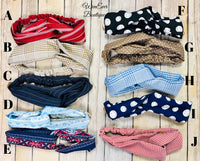 Part 2 Head Band with Buttons for Masks (Ear Savers)
