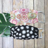 Reversible Handmade 100% Cotton Double Layered Face Cover