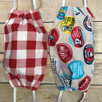 Disney Fabric Reversible Handmade 100% Cotton Double Layered Face Cover