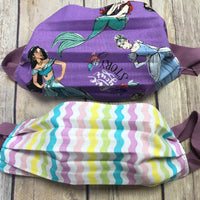 Disney Fabric Reversible Handmade 100% Cotton Double Layered Face Cover
