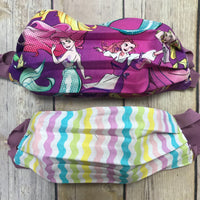 Disney Fabric Reversible Handmade 100% Cotton Double Layered Face Cover