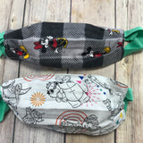 Disney Fabric Reversible Handmade 100% Cotton Double Layered Face Cover