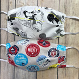 Disney Fabric Reversible Handmade 100% Cotton Double Layered Face Cover
