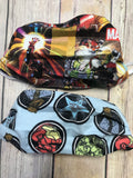 Disney Fabric Reversible Handmade 100% Cotton Double Layered Face Cover