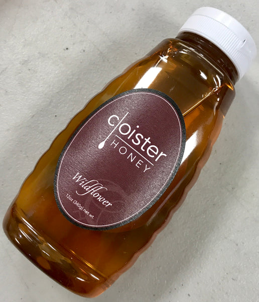 12oz Cloister Crafted Wildflower Honey