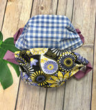 Reversible Handmade 100% Cotton Double Layered Face Cover