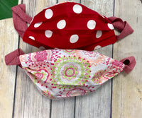 Reversible Handmade 100% Cotton Double Layered Face Cover