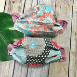Reversible Handmade 100% Cotton Double Layered Face Cover