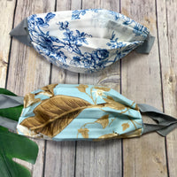 Reversible Handmade 100% Cotton Double Layered Face Cover