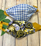 Reversible Handmade 100% Cotton Double Layered Face Cover