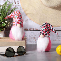 Striped Watermelon Gnomes (Set of 2)