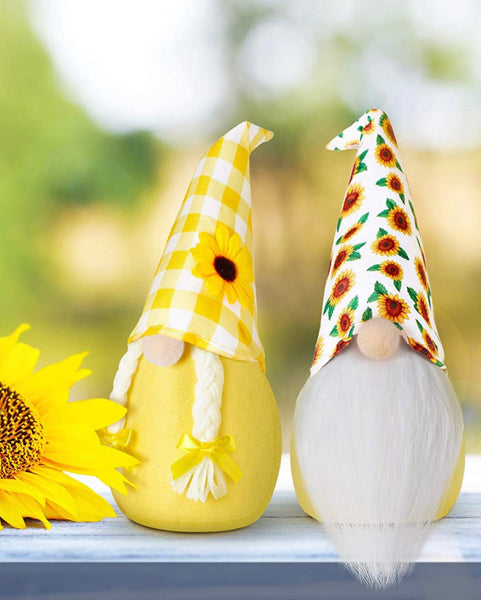 Sunflower Gnomes (Set of 2)