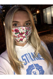 Fashion Cloth Face Covers - Double layer w/ pocket