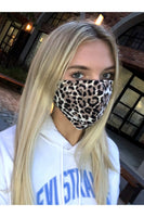 Fashion Cloth Face Covers - Double layer w/ pocket