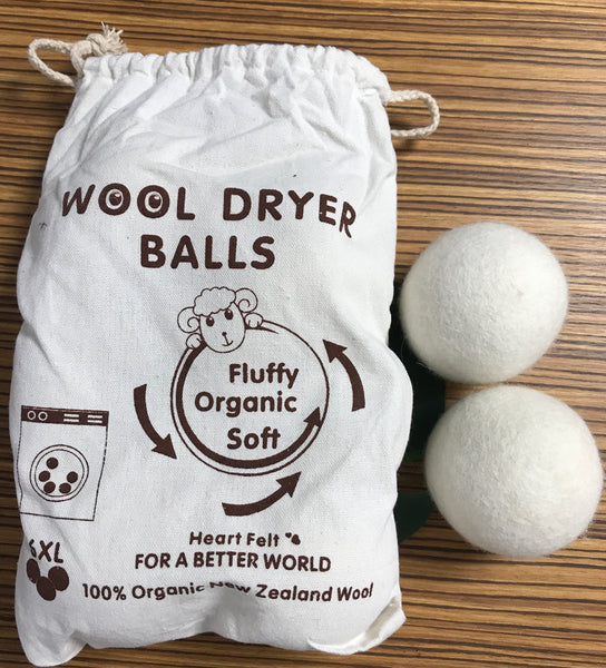 Organic New Zealand Large Wool Dryer Balls