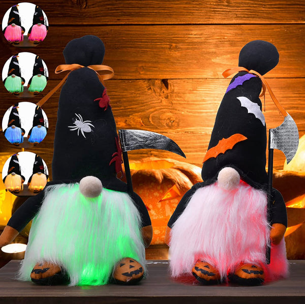 Halloween 2021 Light Up Gnomes (set of 2)