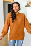 In Warm Arms Sweater in Rust