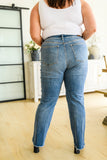 Joey Crossover Straight Leg Dad Jeans