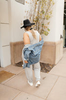 Jump In Jumpsuit In Heather Gray