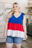 Just You Wait Color Block Tank