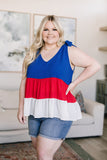 Just You Wait Color Block Tank