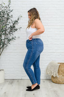 Karina Relaxed Fit Braided Side Seam Detail Jeans