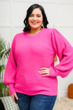 Keep Me Warm Balloon Sleeve Sweater