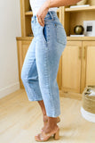 Mandy High Rise Vintage Wide Leg Crop Jeans