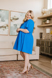 Morning Glory Button Down Dress