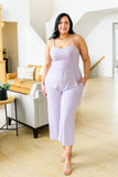 Move Along Tank Jumpsuit