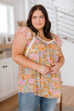Not So Serious Floral Blouse