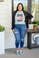 Oh My Gourd Becky! Graphic Tee In Aqua