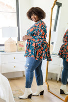On To the Next Vibe Blouse