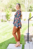 On To the Next Vibe Blouse