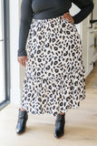 Once, Twice Animal Print Skirt