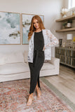 Eloquent and Elevated Lace Blazer