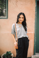 Parallel Universe Top In Gray