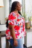 Piano Songs Puff Sleeve Blouse
