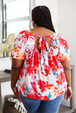 Piano Songs Puff Sleeve Blouse