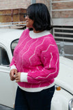 Pop Culture Zig Zag Sweater