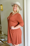 Right Time T-Shirt Dress