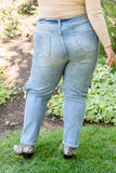 Sadie Vintage Straight Cut Destroy Jeans