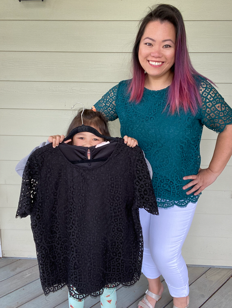 Double Layered Sheer Top