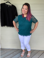 Double Layered Sheer Top