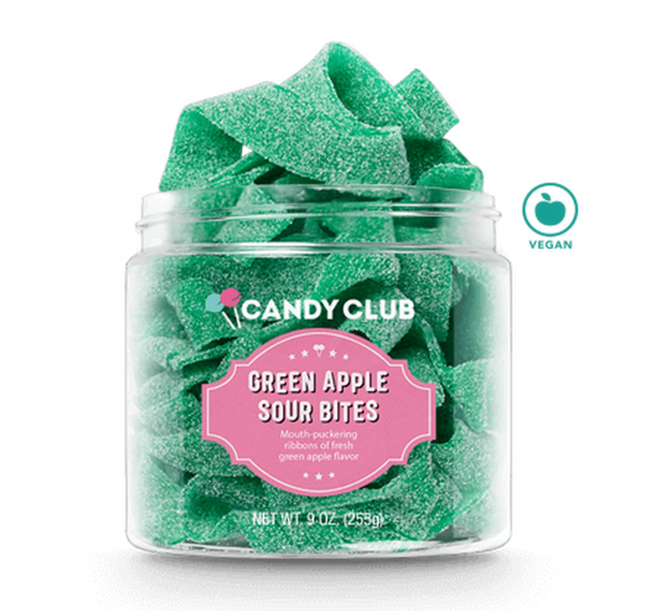 Candy Club Green Apple Sour Belts