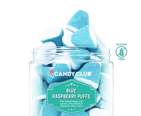 Candy Club Blue Raspberry Puffs