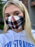 Fashion Cloth Face Covers - Double layer w/ pocket