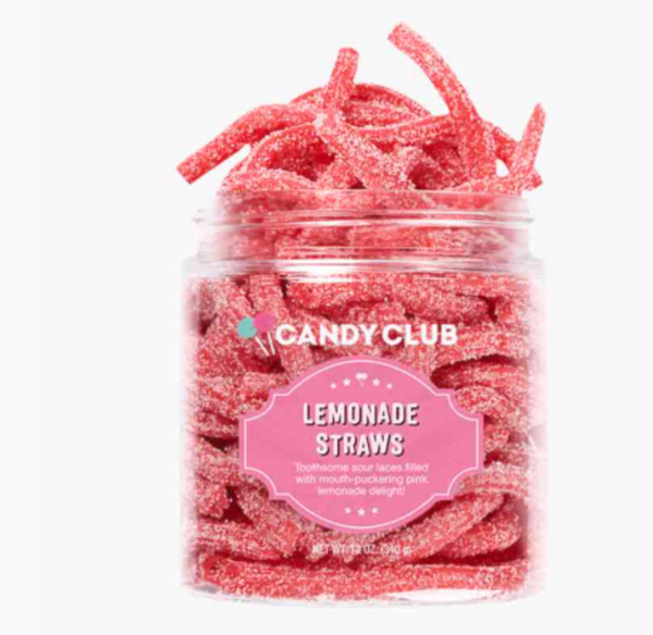 Candy Club Lemonade Straws