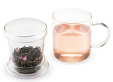 Pinky Up Blake Glass Tea Infuser Mug