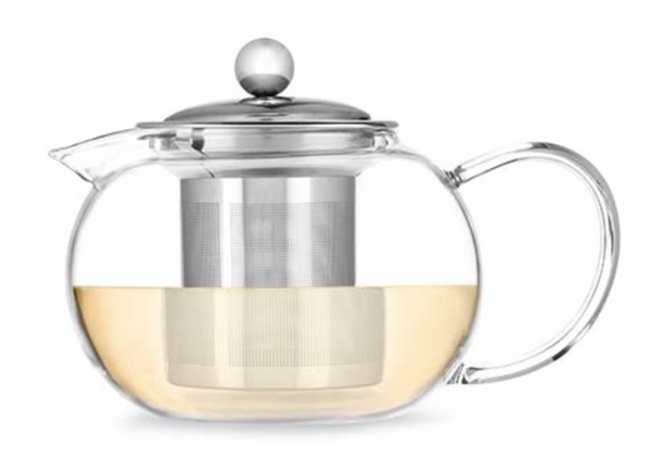 Pinky Up Candace Glass Teapot & Infuser